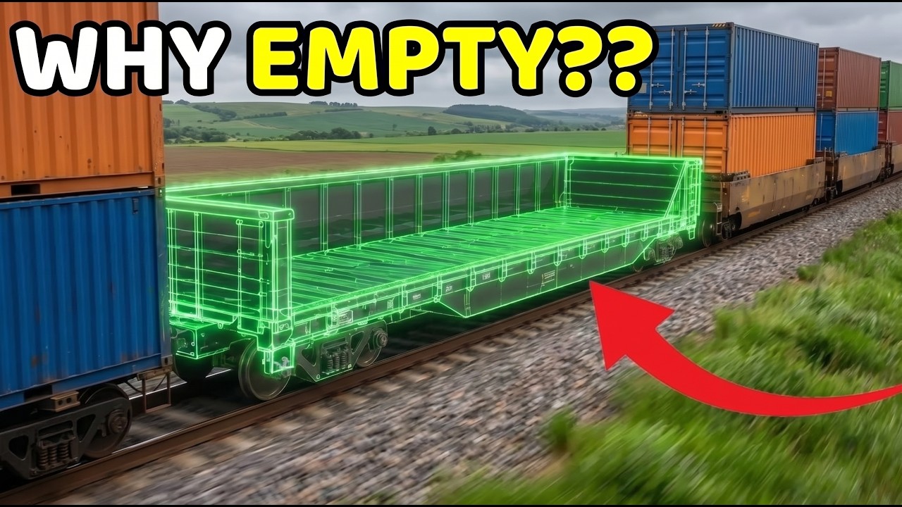 Why Trains ALWAYS Leave One EMPTY Car