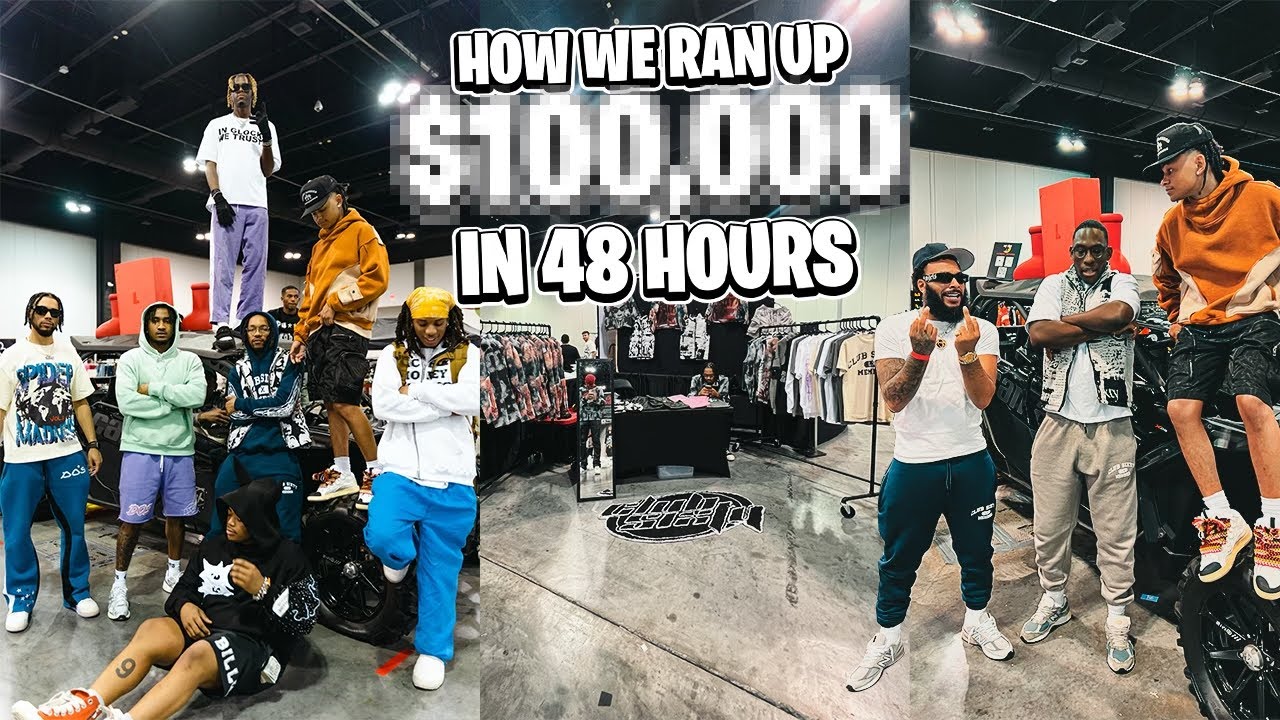 DAY IN THE LIFE OF A BRAND OWNER **POP-UP WE SOLD OUT**