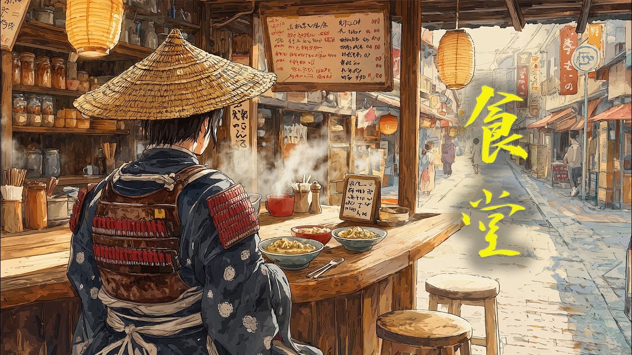 SHOKUDŌ | Calm Japanese Ambient Music For Work, Study & Late Night Calm (食堂)