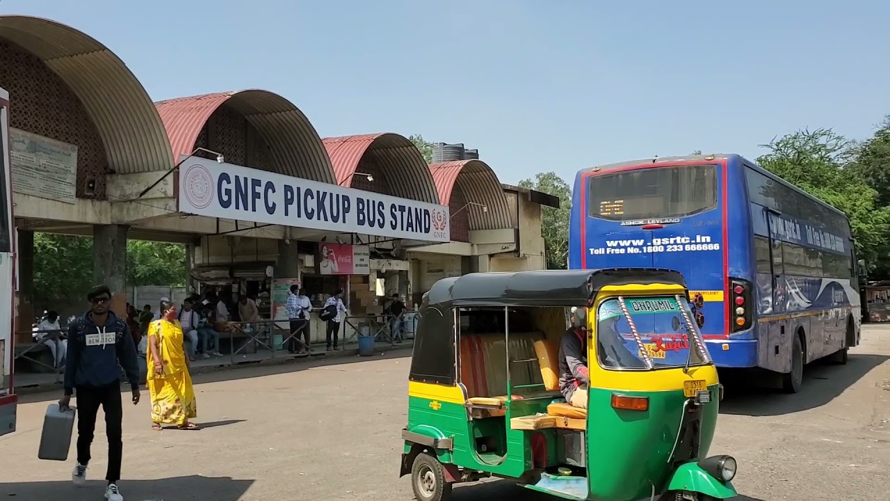 GNFC Bus Stand & Narmada Chowkadi Bharuch Gujarat India October 2021 capatelindia 457
