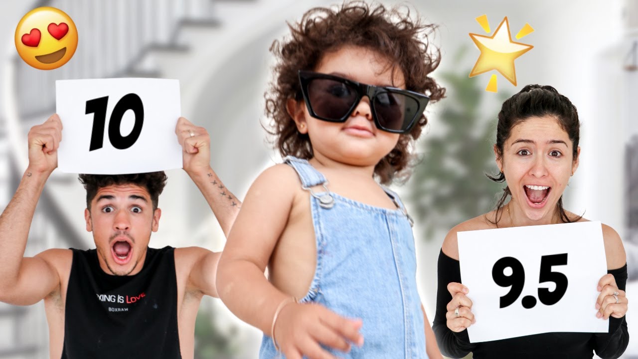 MOM AND DAD RATE BABY'S OUTFITS!!!