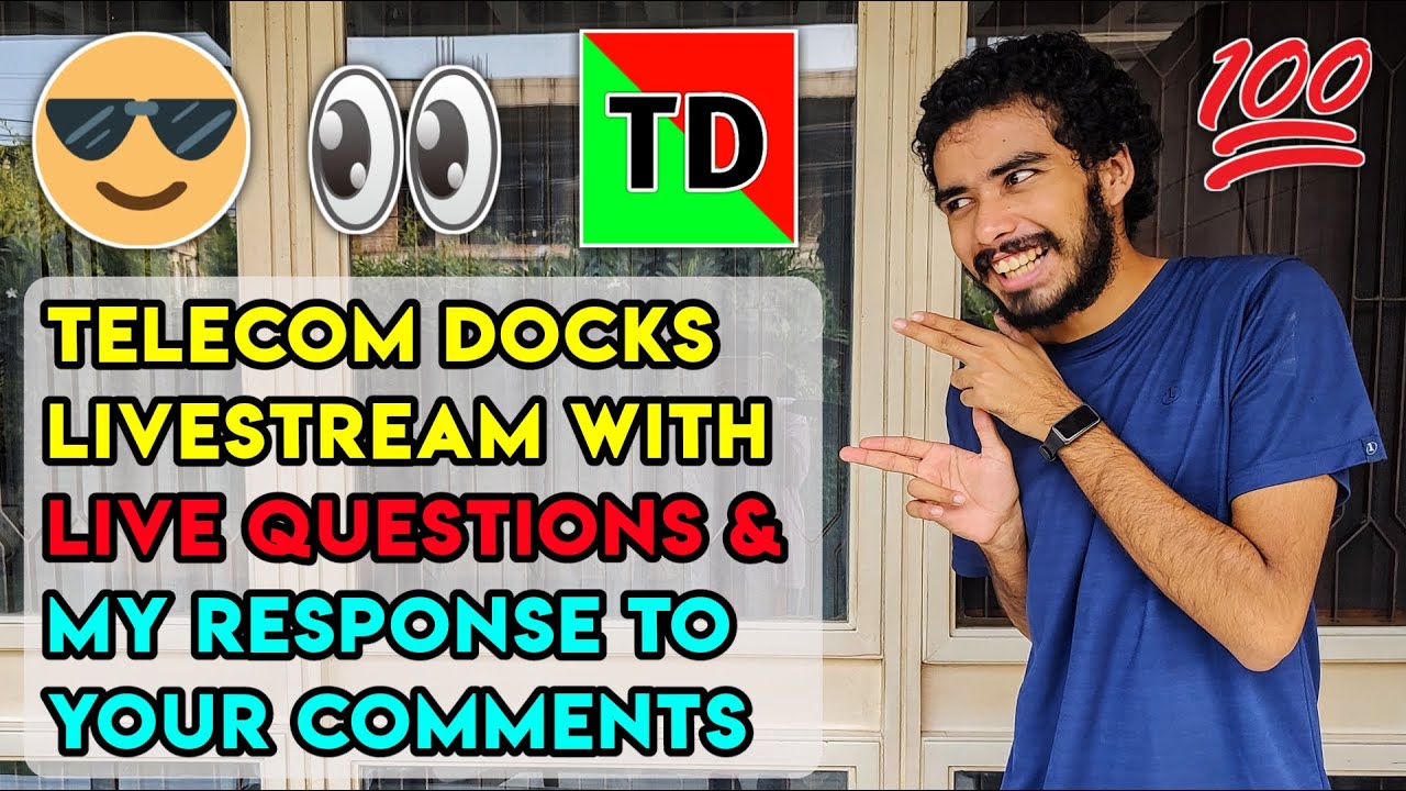 Telecom Docks LIVE Stream : LIVE Questions & Comment Responses 🤩