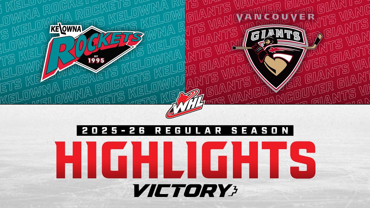 «Келоуна Рокетс» — «Ванкувер Джайентс» 08.03 | Обзор матчей WHL 2025-26