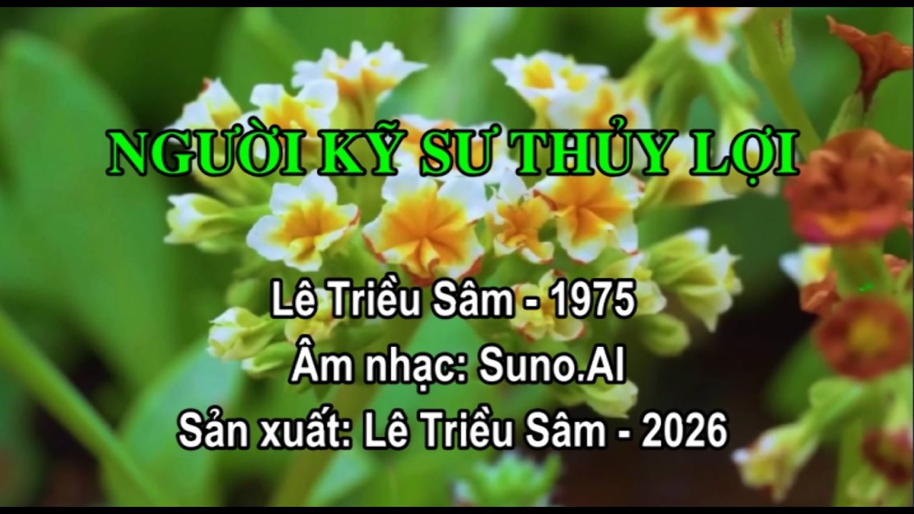 Người kỹ sư thủy lợi - Lê Triều Sâm - 1975