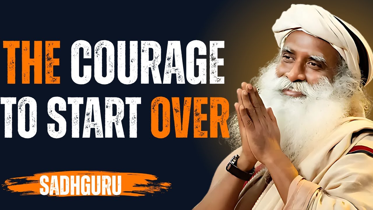 THE COURAGE TO START OVER | POWERFUL MOTIVATIONAL SPEECH BY ....