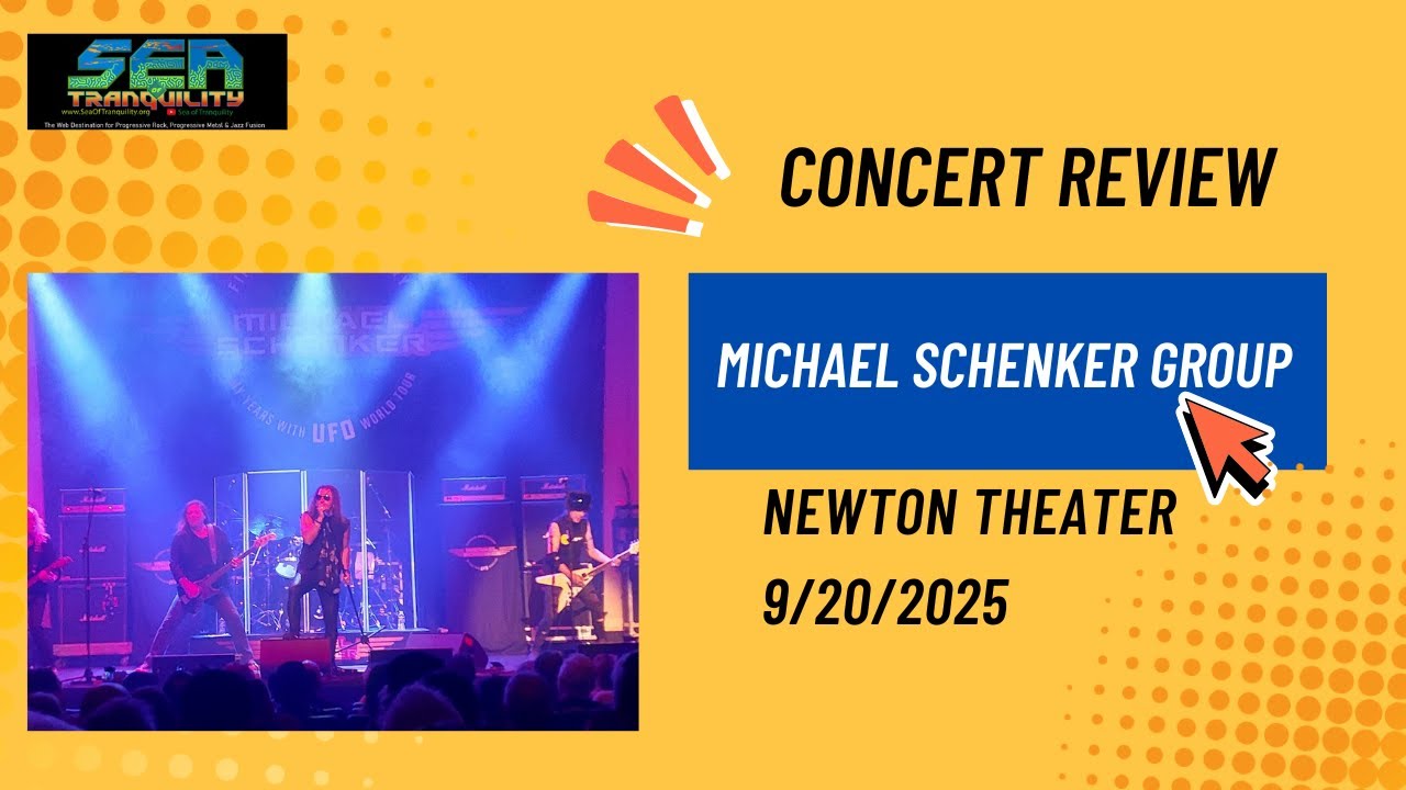 Обзор концерта: Michael Schenker Group в театре Newton в Ньютоне, штат Нью-Джерси, 20 сентября 20...