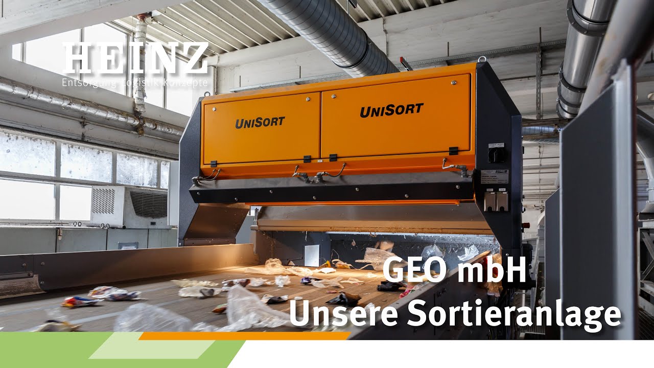 HEINZ Entsorgung | GEO mbH - Unsere Sortieranlage für Verpackungen