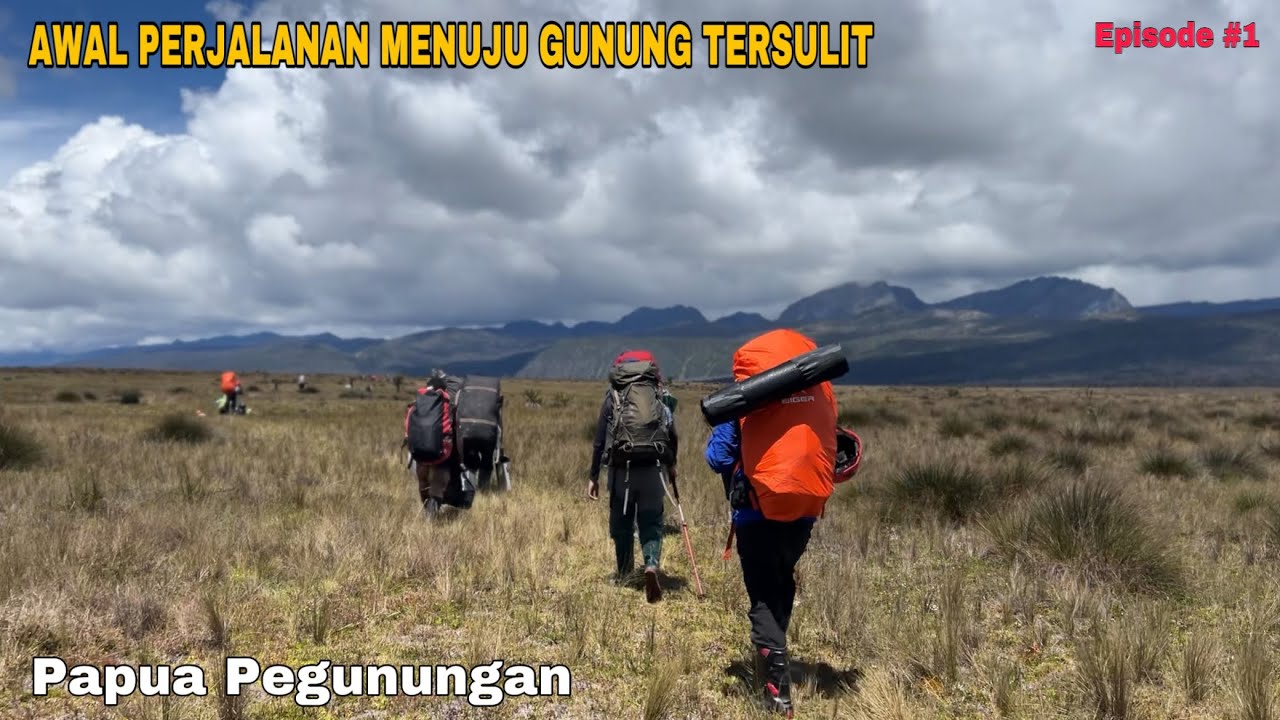 TRIKORA 4751 mdpl, PERJALANAN KE GUNUNG TERSULIT DI INDONESIA,TRIKORA EPS 1 #trikora #vlog