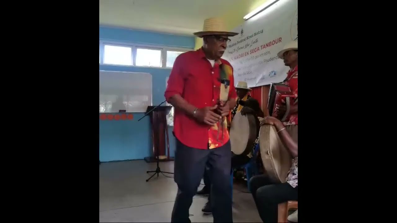 ile Rodrigues Cours de Sega Tambour décembre 2023