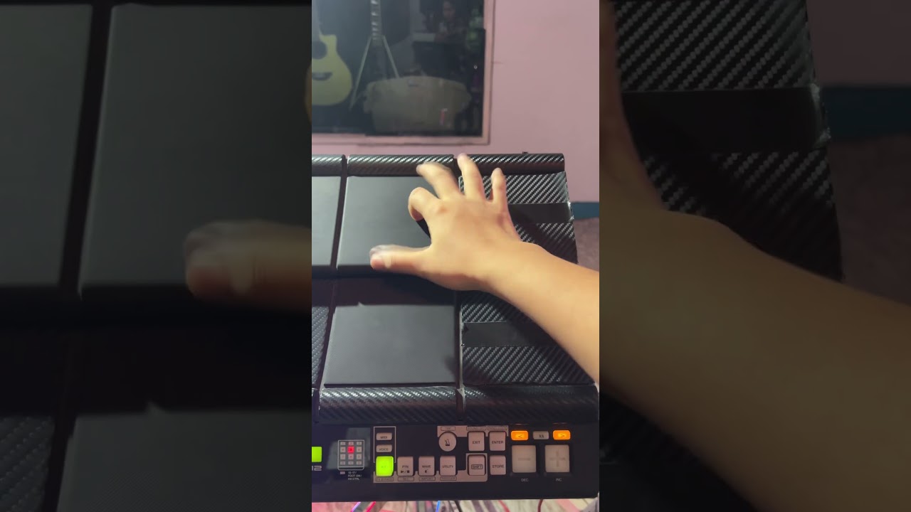 Sampling kendang elektrik DTX MULTI 12 Remo 
