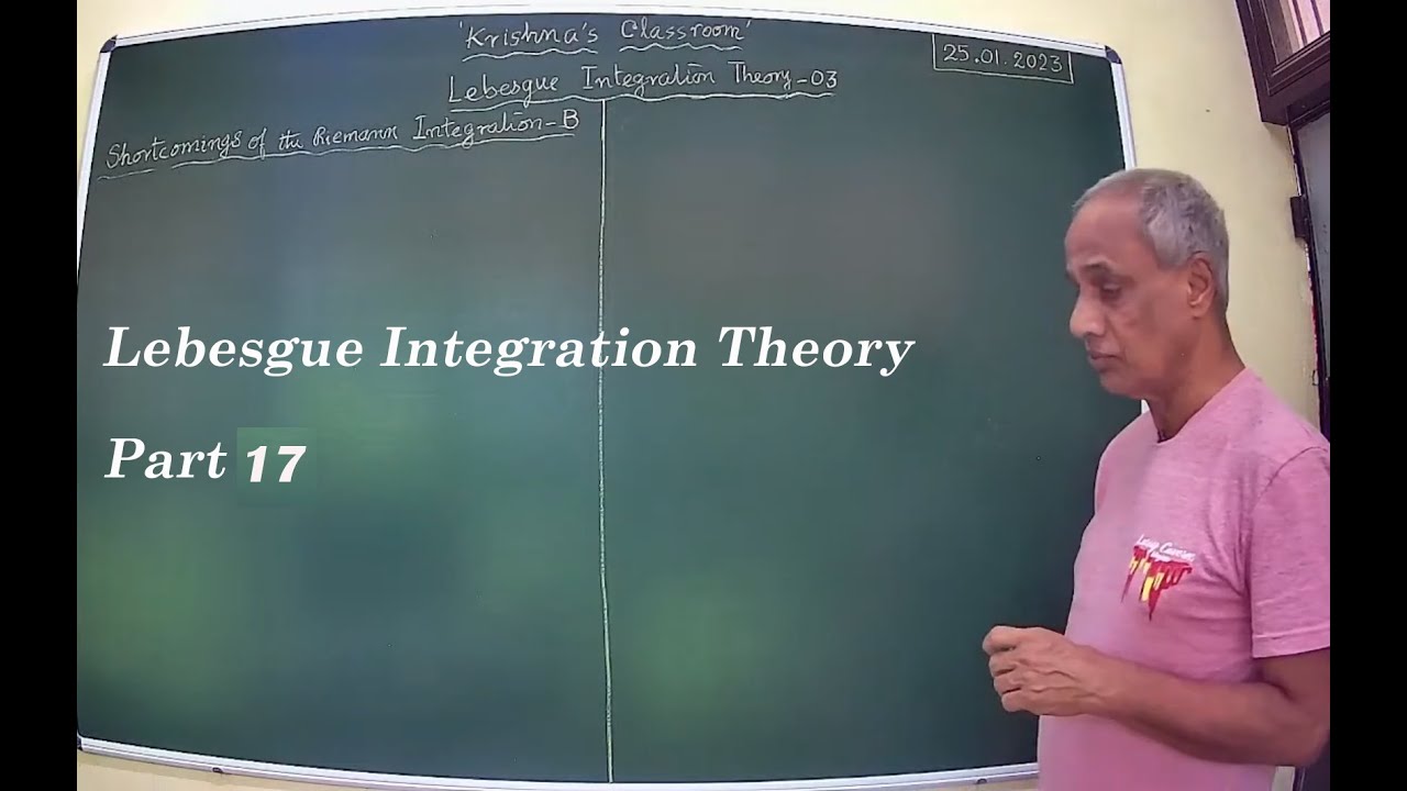 Lebesgue Integration  - 19 -  Cantor Set