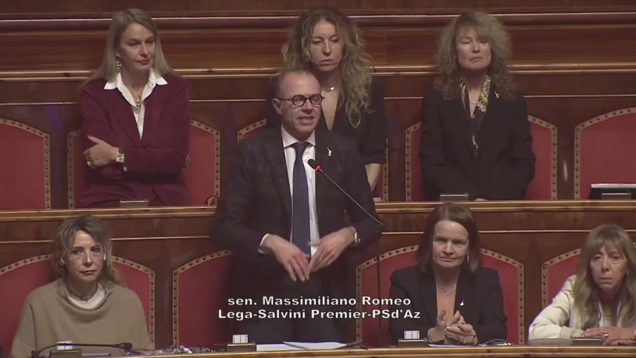 Massimiliano Romeo - Intervento in Senato (27.01.26)