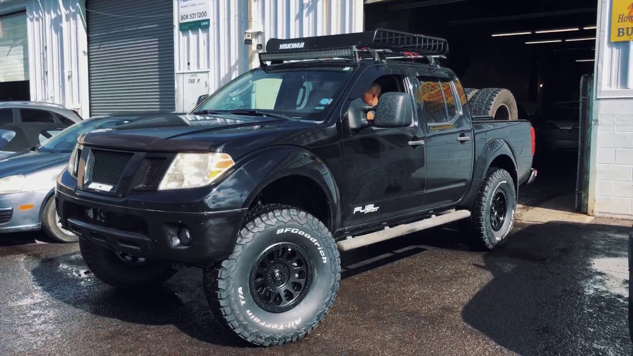NISSAN FRONTIER ON 35 INCH BFG KO2s w/Fuel Vectors