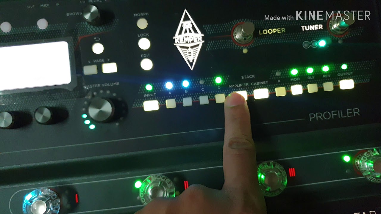 kemper profiler stage วิธีใช้ เบื้องต้น