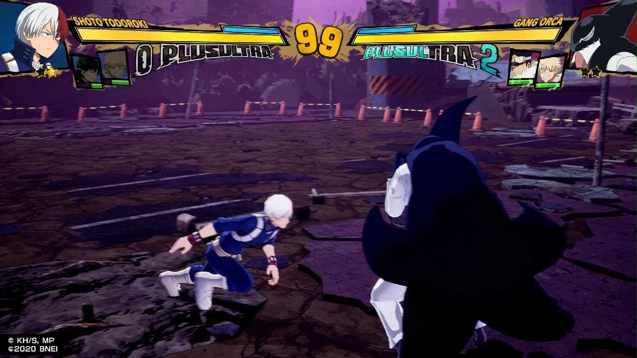 MY HERO ONE'S JUSTICE 2-Shoto Todaroki arcade mode