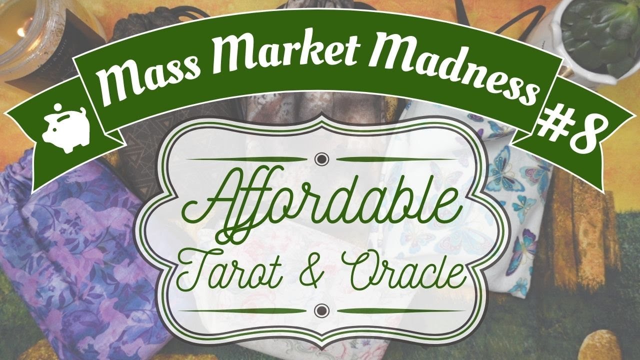 AFFORDABLE TAROT DECKS?! (+ Oracle) | Mass Market Madness 8