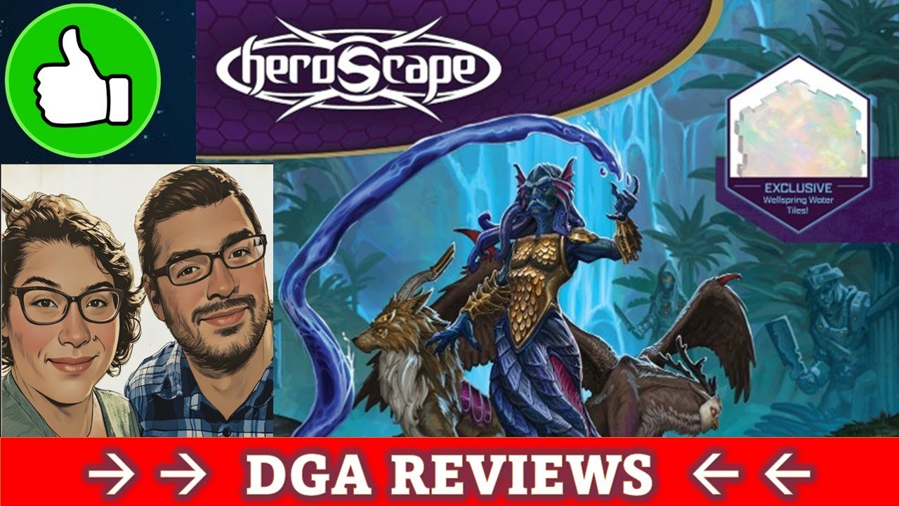 DGA Reviews Board Games: Heroscape: Battle for the Wellspring Battle Box (Cozy Game Day)