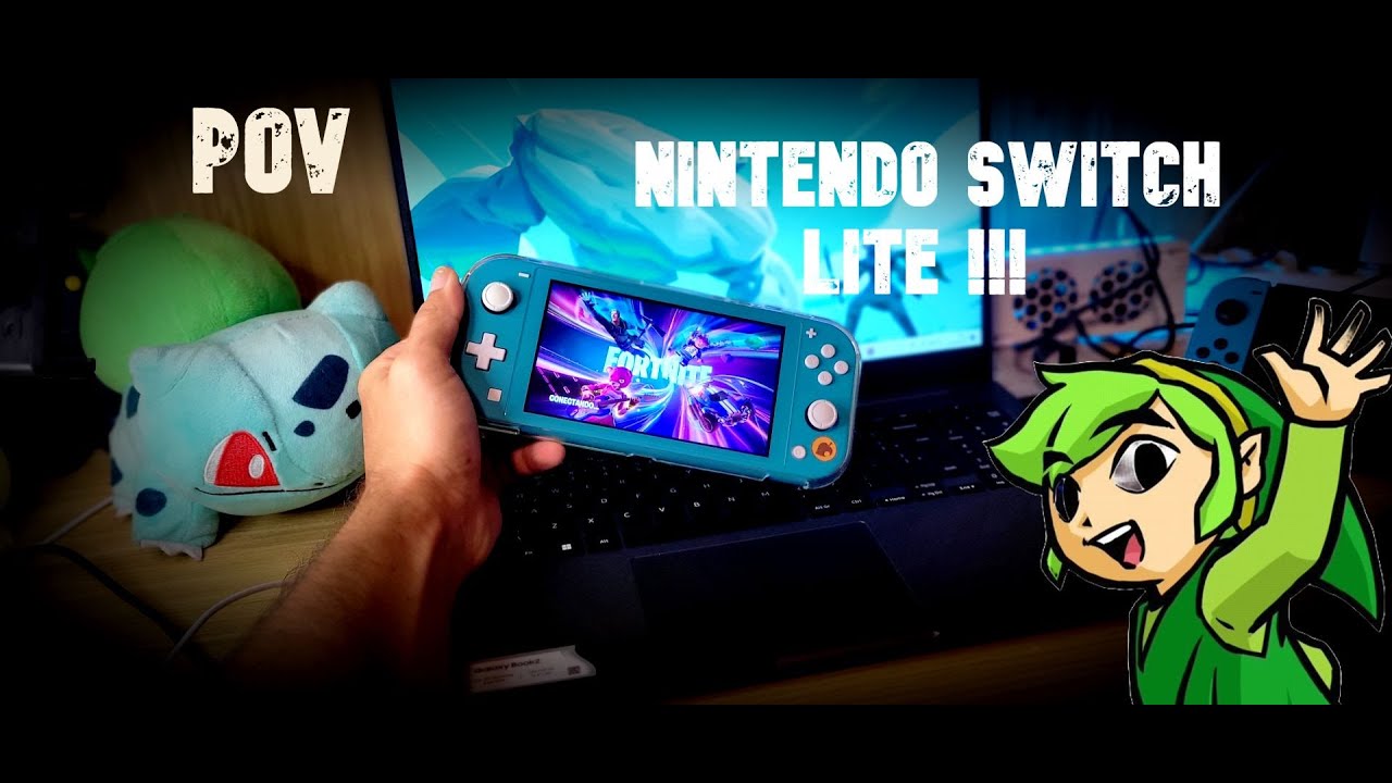 Comprei um Nintendo Switch em 2024!! uma tarde com o switch lite