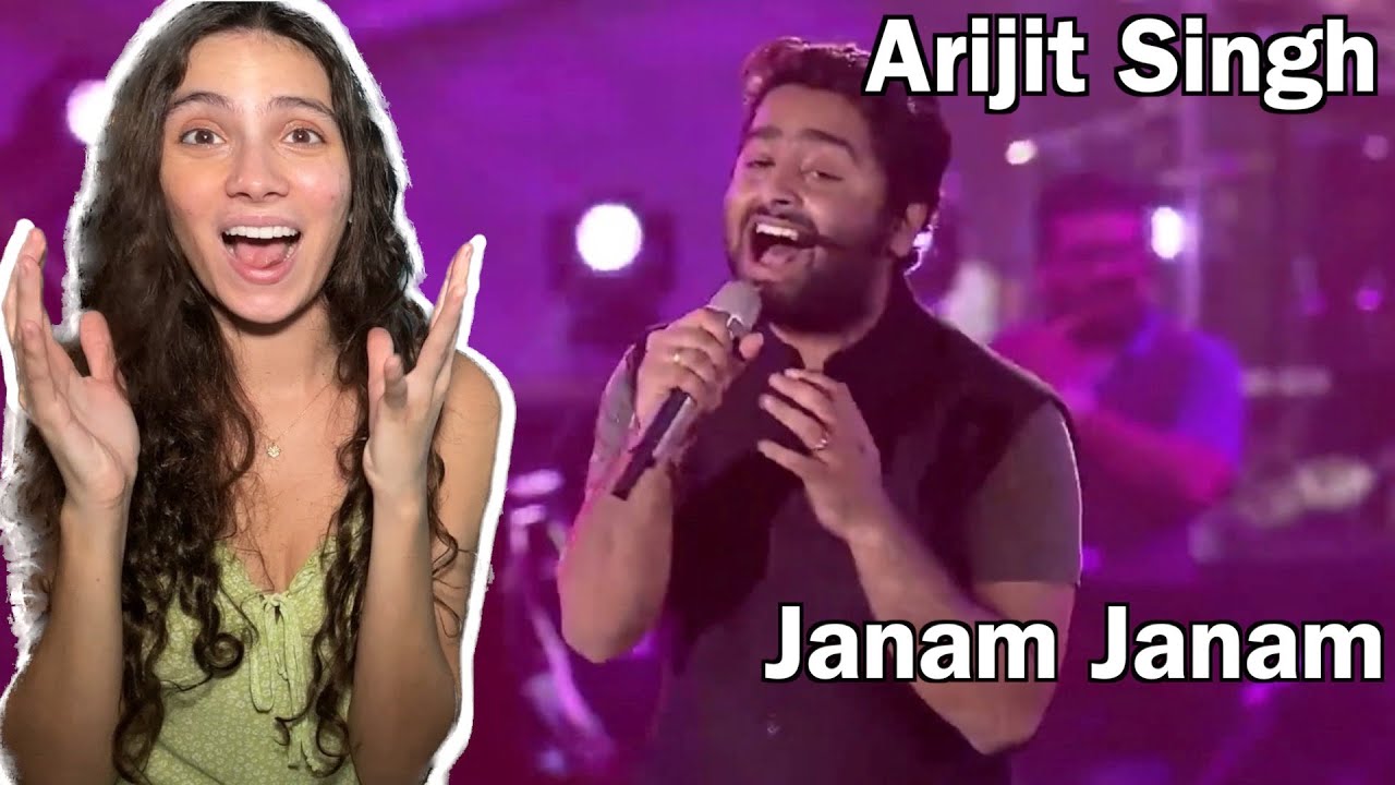 Singer Reacts to Arijit Singh - Janam Janam | Dilwale | MTV India Tour *MAGIC*