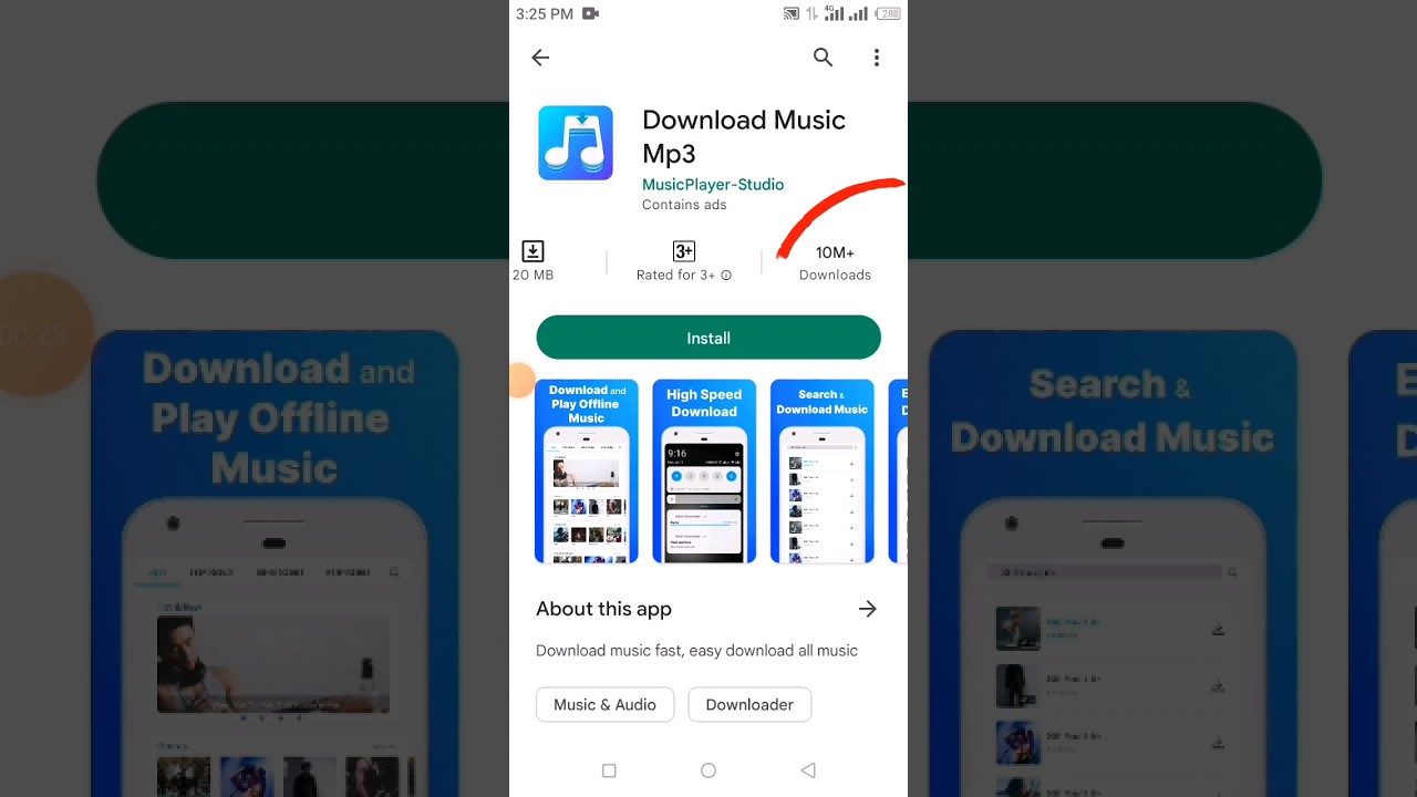 Best Music App Downloader 2023 | #shrots #trending