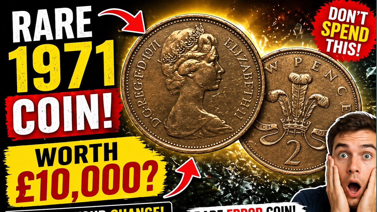 1971 NEW PENCE Coin Worth Thousands? Rare UK 2P Coin Value Revealed!