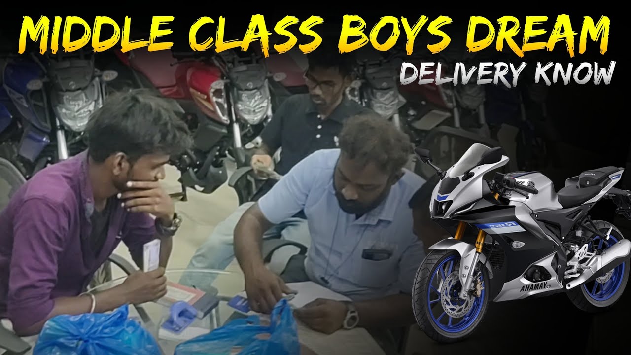 YAMAHA R15M • R15 V4 Delivery Taking Status •  Jollya oru trip • R15 Emi Down payment Explain Tamil