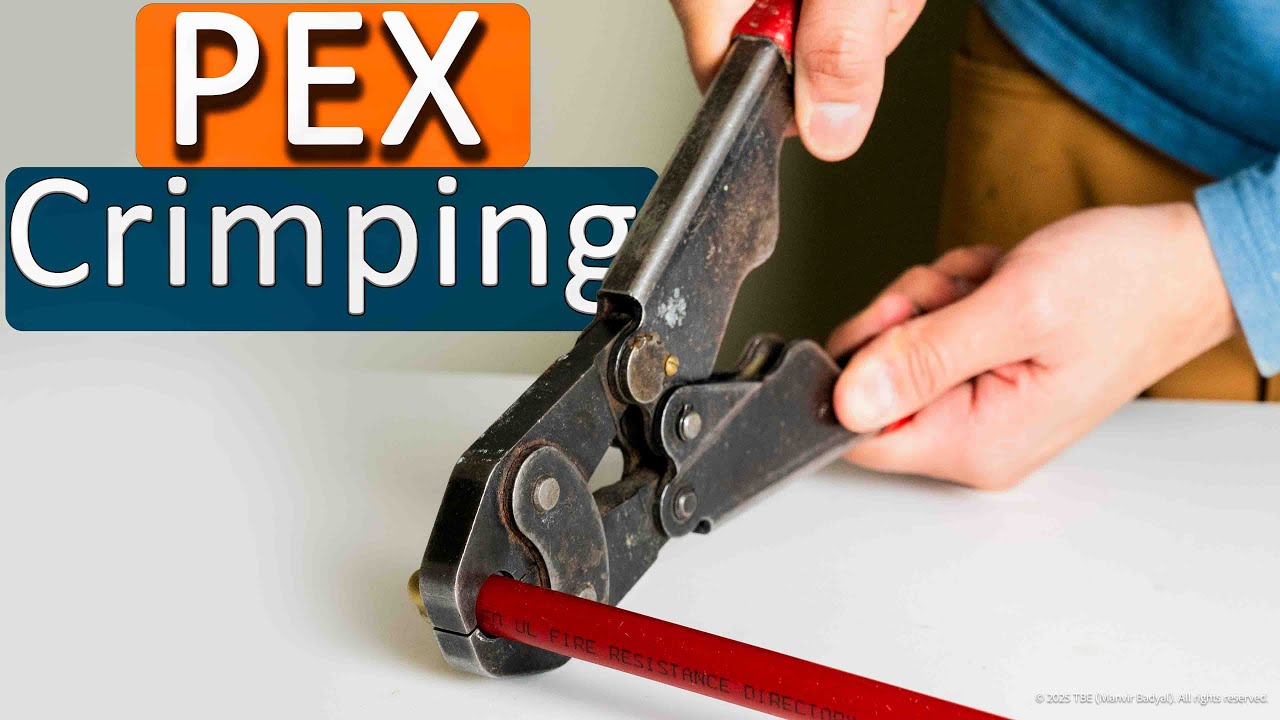Crimp PEX Like a Pro in 3 Minutes!