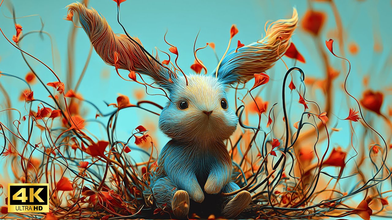 Mysterious Rabbits Between Dream and Reality | Surreal Music & Art