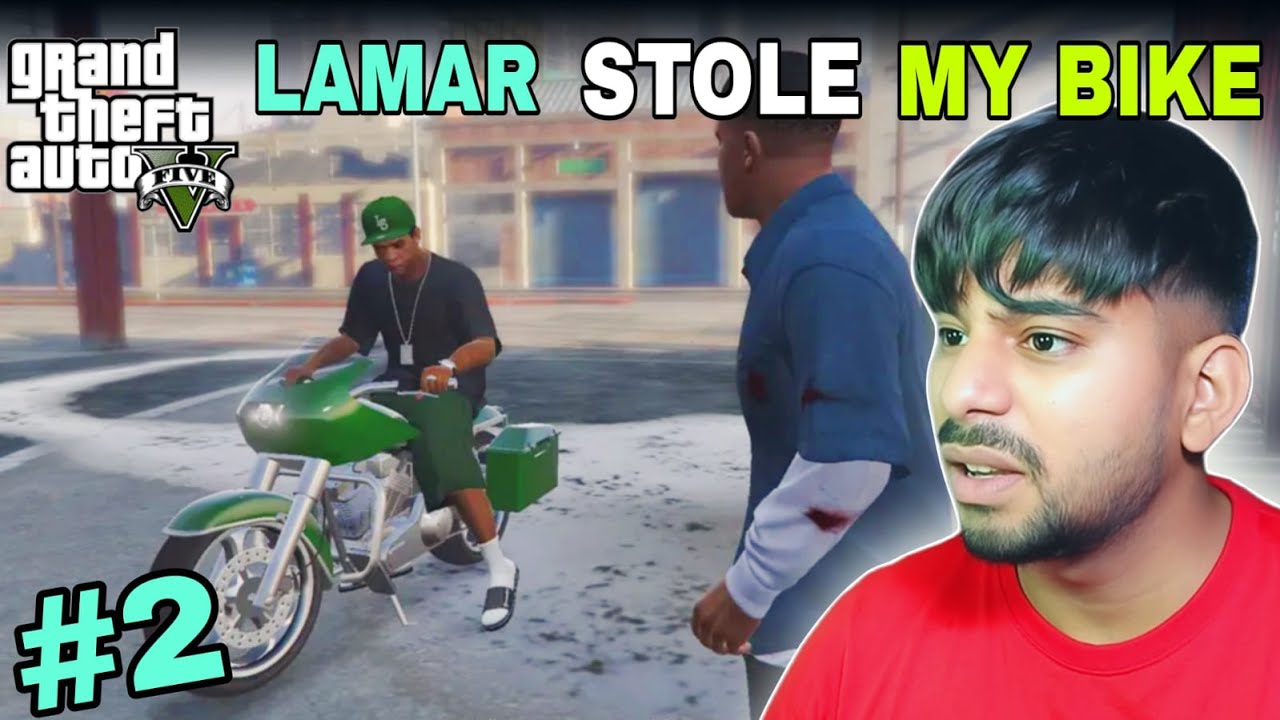 LAMAR STOLE MY BIKE 😡 | GTA 5 Hindi Gameplay #2 | Los Santos Chaos @AVVYPLAYS