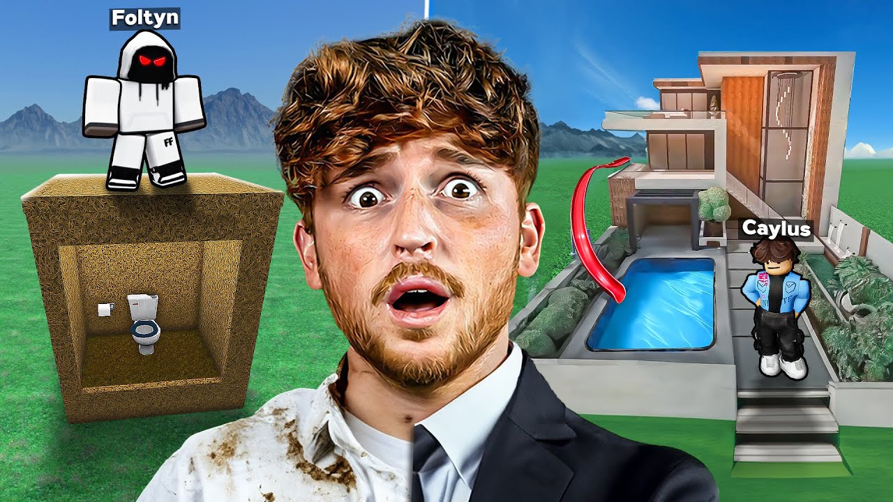 Building a HOUSE but we SWAP Every 5 Minutes! w/ Foltyn