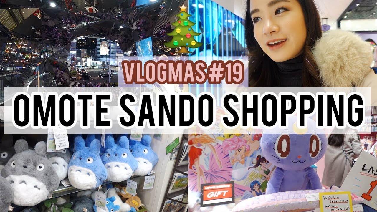 My Favourite Cafe & Sailor Moon Store in Omote Sando | Vlogmas #19