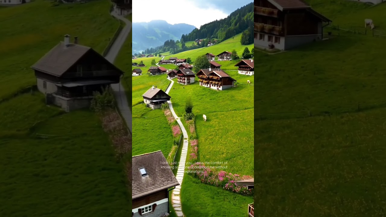 Serene Switzerland Countryside Serenity Glow!#Shorts #myswitzerland #switzerlandtourism #swissnature