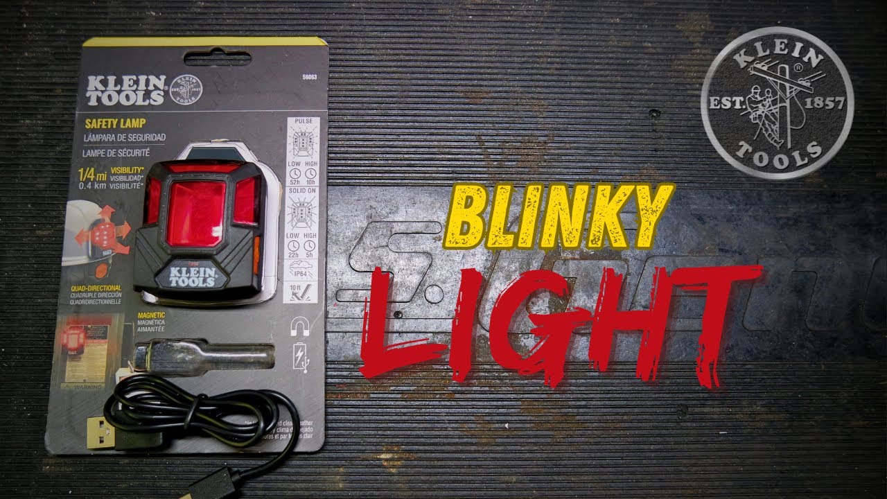 Klein Tools 56063 Rechargeable Safety Light Review