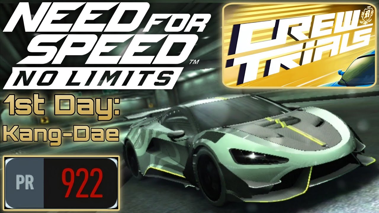 [Need For Speed: No Limits] Crew Trials: Tushek TS 900 Racer Pro - 1st Day: Kang-Dae
