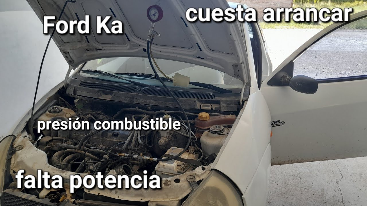 Ford Ka falla. Presión de combustible
