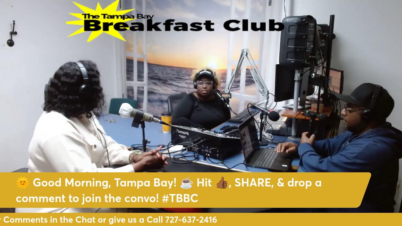 What's on Your mind Wednesday w/the Tampa Bay Breakfast Club on WUJM 99.1 FM