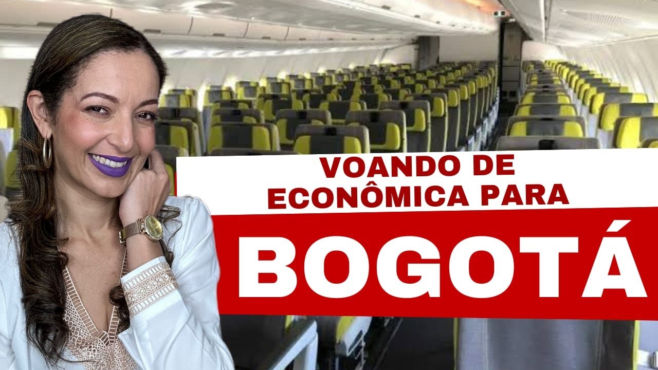 COMO É VIAJAR DE ECONÔMICA PARA A COLÔMBIA?