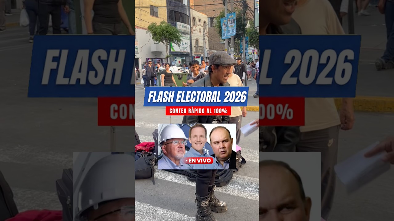 🔴FLASH ELECTORAL🔴CONTEO AL 100%🔴😱😱😱