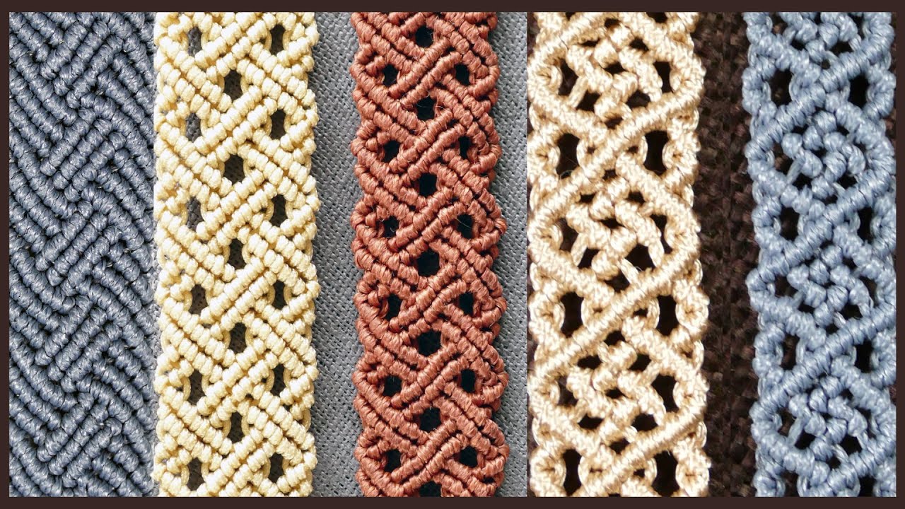 Macrame Fashion Bracelets for Men and Women
