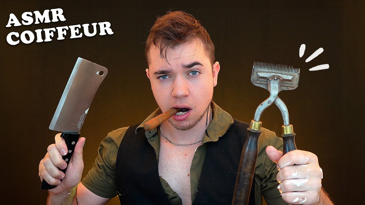 ASMR : COIFFEUR 800€ VS 2.50€