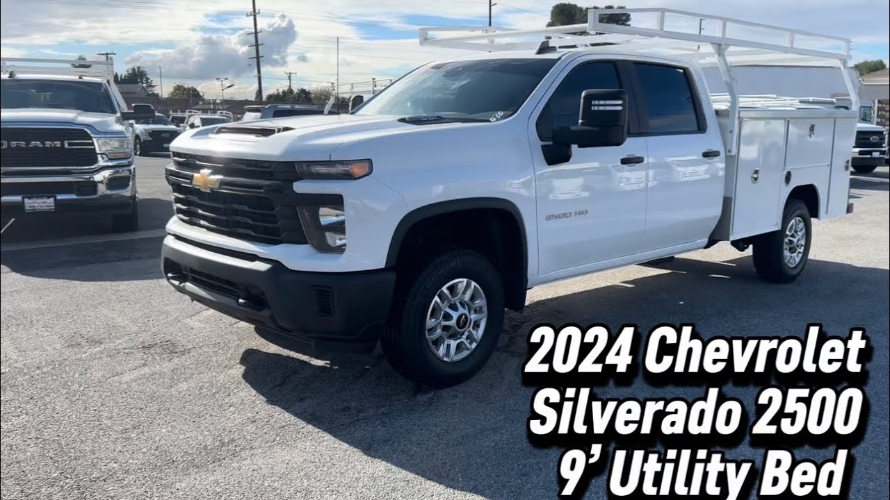 2024 Chevrolet Silverado 2500 HD  9’ Utility Stock# 030B-61754