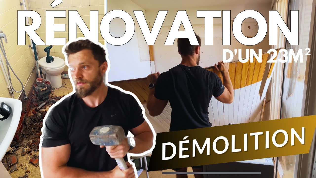 02. RÉNOVATION STUDIO : ON CASSE TOUT (Part 1)