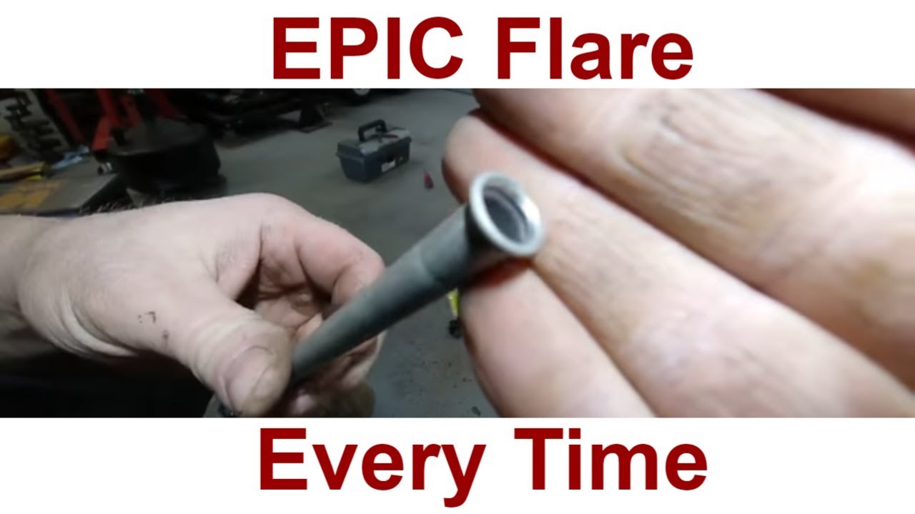 How to Perfectly Double Flare Brake or Fuel line Automotive