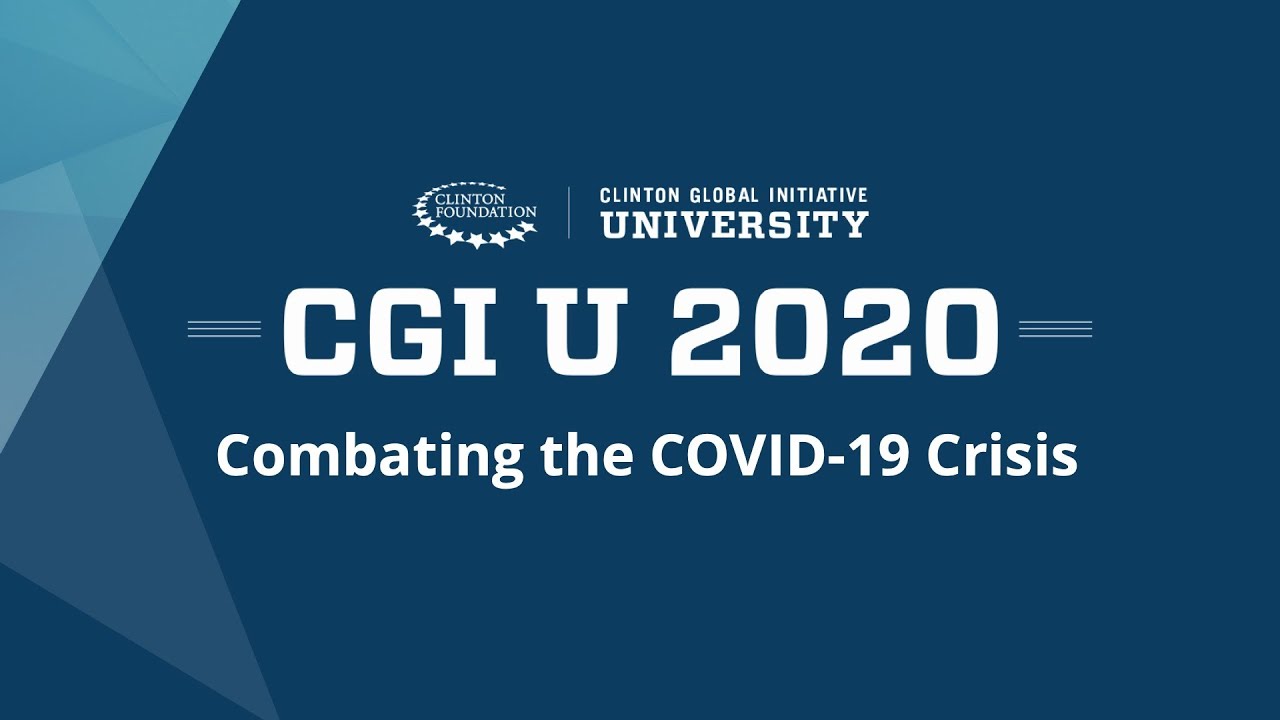 CGI U 2020: Combating the COVID 19 Crisis (Full Recording)