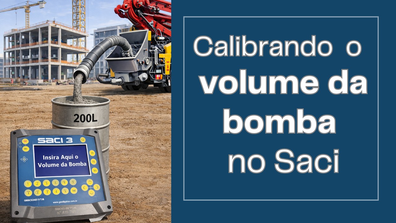 Cálculo de volume de concreto - Sistema de monitoramento Saci 3
