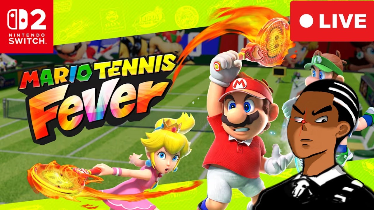 Fever Hot Gameplay - Mario Tennis Fever