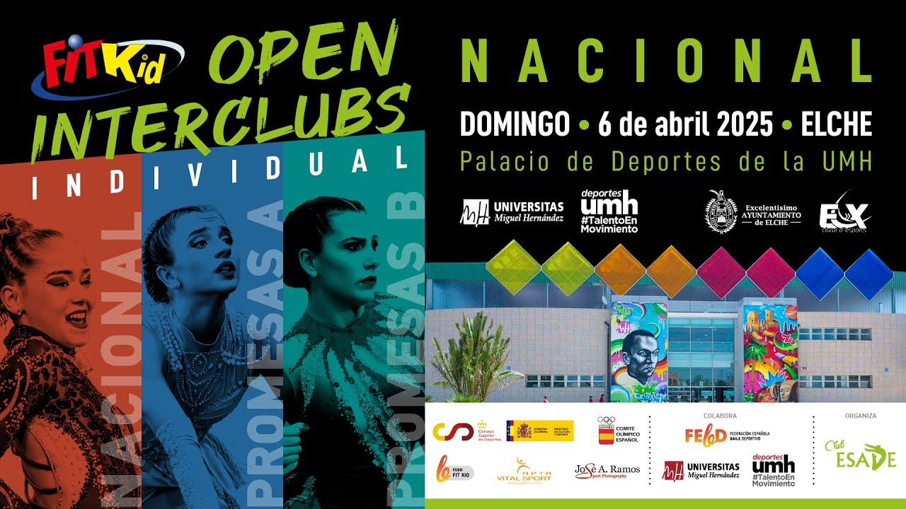 OPEN INTERCLUBS 2025. NACIONAL. Domingo. Elche