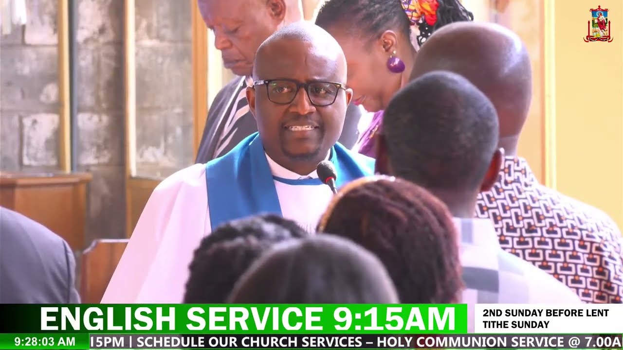ENGLISH SERVICE 9.15AM - 8TH FEBRUARY, 2026