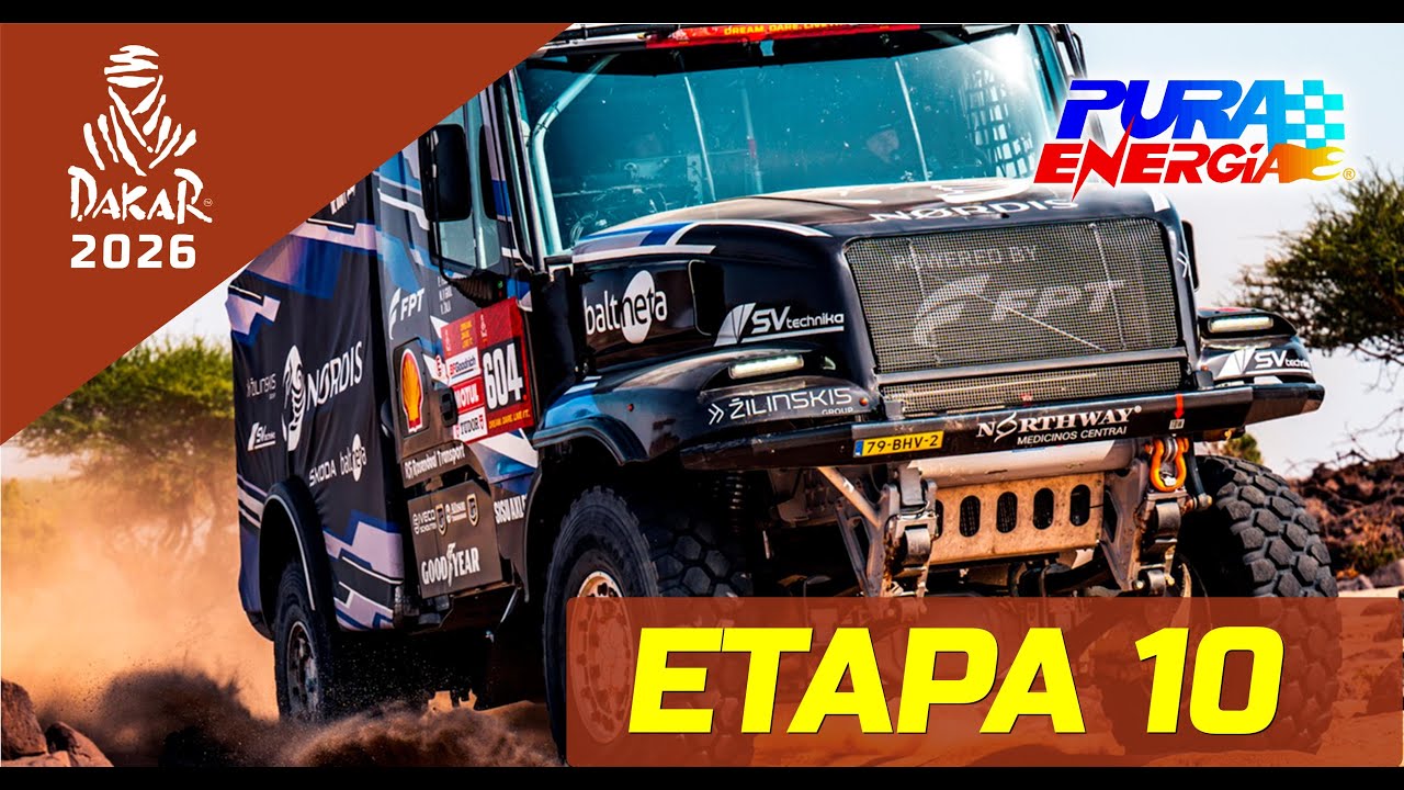 DAKAR 2026 - RESUMEN ETAPA 10