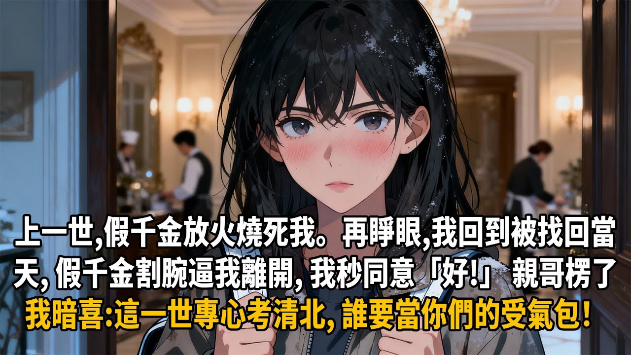 上一世，我的親生父母縱容假千金放火燒死我。再睜眼，我回到被找回的第一天，假千金割腕逼我離開，我秒同意：「好！」 親哥楞了，我暗喜：這一世專心考清北，誰要當你們的受氣包！
